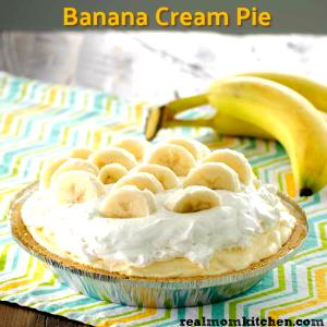 1/8 pie (124 g) Banana Cream Pie