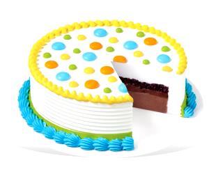 1/8 slice (209 g) 8" DQ Cake