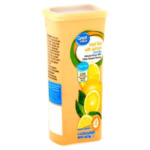 1/8 tub (0.85 g) Sugar Free Iced Tea with Lemon Drink Mix