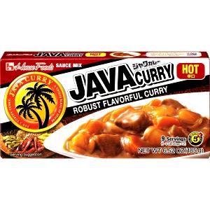 1/9 package (21 g) Java Curry (Hot)