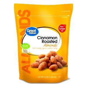 1 bag (0.65 oz) Cinnamon Roasted Almonds