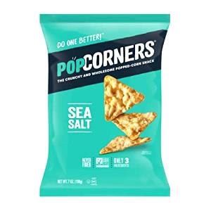 1 bag (1 oz) Popped Corn Chips - Salt of The Earth