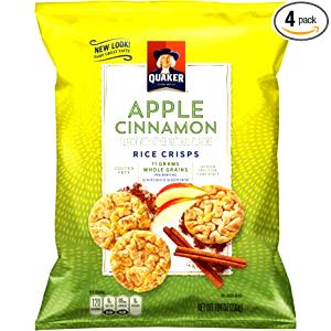 1 bag (10 g) Apple Cinnamon Crisps