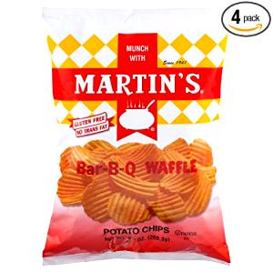 1 bag 100 Calorie Bar-b-q Waffle Potato Chips