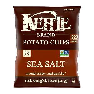 1 bag (1.5 oz) Sea Salt Kettle Cooked Potato Chips (Bag)