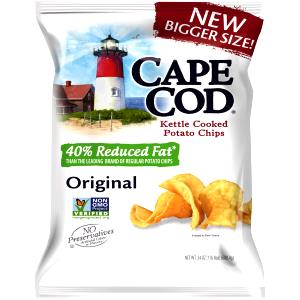 1 Bag (170.0 G) Potato Chips, reduced fat