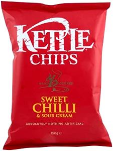 1 Bag (25.0 G) Sweet Chilli, Kettle Baked Chips