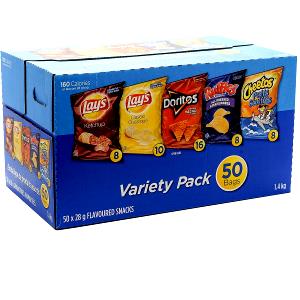 1 bag (28 g) Traditional Potato Chips (28g)