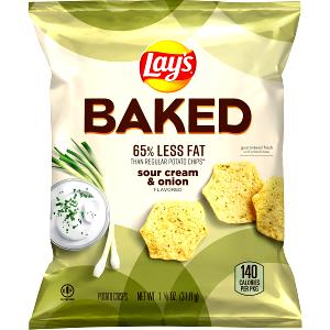 1 bag (32 g) Baked Sour Cream and Onion Chips