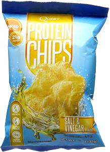 1 bag (32 g) Protein Chips Salt & Vinegar