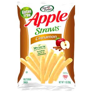 1 bag (38 straws) (1 oz) Apple Straws - Original Cinnamon