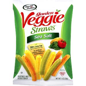 1 bag (38 straws) (1 oz) Garden Veggie Straws - Sea Salt