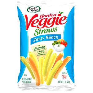 1 bag (38 straws) (1 oz) Garden Veggie Straws - Zesty Ranch