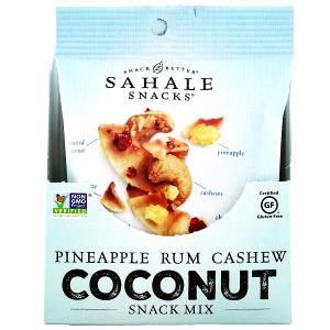 1 bag (42.5 g) Pineapple Rum Cashew Coconut Snack Mix