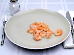 1 bag (56 g) Cooked Shrimp