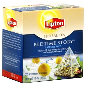 1 Bag LIPTON® Bedtime Story® Herbal Tea