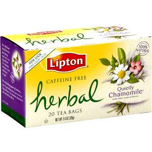 1 Bag LIPTON® Quietly Chamomile Herbal Tea