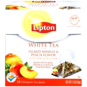 1 Bag LIPTON® White Tea With Island Mango And Peach Flavors