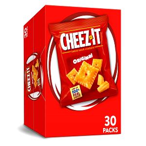 1 Bag, Single Serving Cheese Crackers