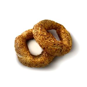 1 bagel (100 g) Gluten Free Bagel