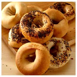 1 bagel (116 g) Plain Bagels