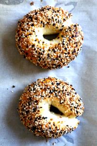 1 bagel (37 g) Soft & Smooth 100% Whole Wheat Mini Bagels