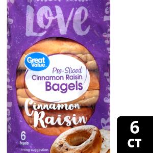 1 bagel (46 g) Cinnamon Raisin Thin Sliced Bagels