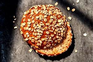 1 bagel (95 g) Sprouted Grain Bagel Flat