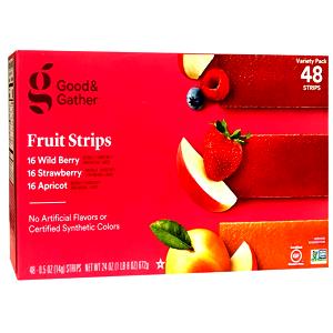 1 bar 100% Real Fruit Strip Wildberry