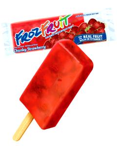 1 bar (120 g) Frozfruit Chunky Strawberry