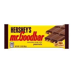 1 Bar (1.65 Oz) Milk Chocolate with Peanuts