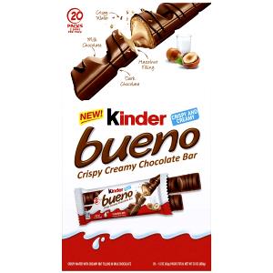 1 bar (21 g) Bueno Crispy Creamy Chocolate Bar