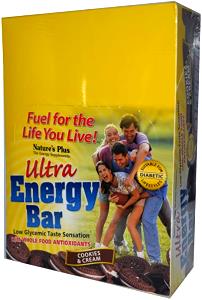 1 bar (2.1 oz) Ultra Energy Bar Exotic Berry Bar