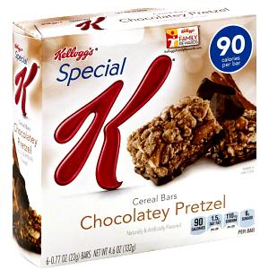 1 bar (22 g) Chocolatey Pretzel Cereal Bar