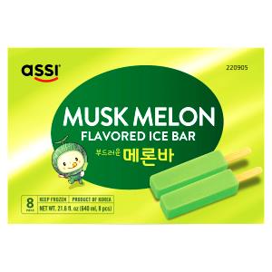 1 bar (2.3 g) Musk Melon Ice Bar