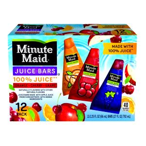 1 Bar (2.5 Fl Oz) Frozen Fruit and Juice Bars