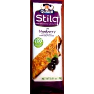 1 bar (26 g) Stila Oat Cookie Bar with Fruit Filling - Blueberry