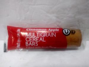 1 bar (28 g) Apple Cinnamon Cereal Bars