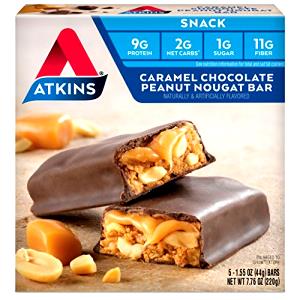 1 bar (28 g) Optima Snack Bars - Chocolate Peanut Nougat