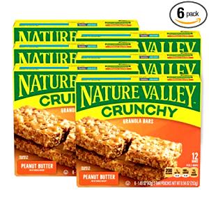 1 bar (29 g) Granola Bars - Peanut Crunch