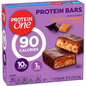 1 bar (30 g) 100 Calorie Chocolate Caramel Crisp Nutrition Bar