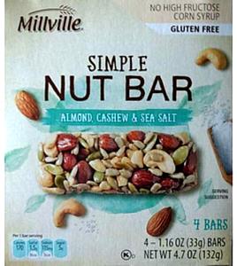 1 bar (33 g) Simple Nut Bar - Almond, Cashew & Sea Salt