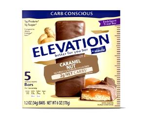 1 bar (34 g) Elevation Caramel Nut