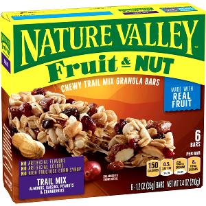 1 bar (35 g) Chewy Granola Bars - Trail Mix