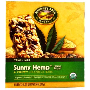 1 bar (35 g) Organic Chewy Granola Bars - Sunny Hemp