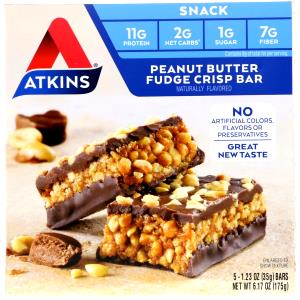 1 bar (35 g) Snack Peanut Butter Fudge Crisp Bar