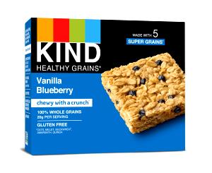 1 bar (35 g) Vanilla Blueberry Granola Bar