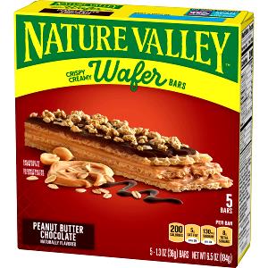 1 bar (36 g) Crispy Creamy Wafer Bars - Peanut Butter Chocolate