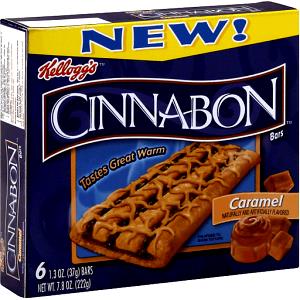 1 bar (37 g) Cinnabon Snack Bars - Caramel