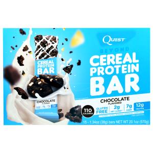 1 bar (38 g) Chocolate Cereal Protein Bar